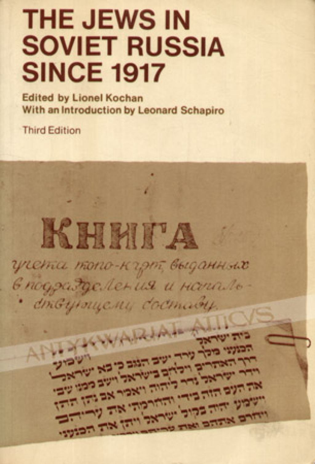 The Jews in Soviet Russia since 1917 [zbiór tekstów]