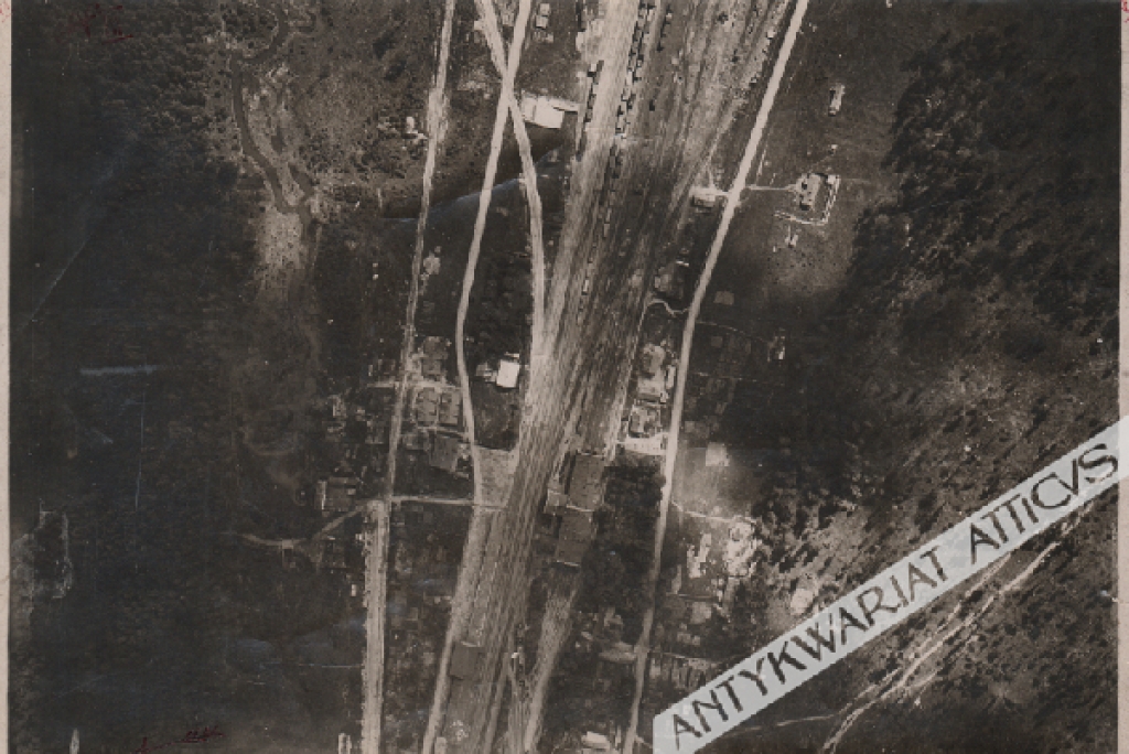[fotografia, 1919] Dworzec Szepietówka 17 VIII 1919 r., godzina 10.45, wysokość 800 mtr