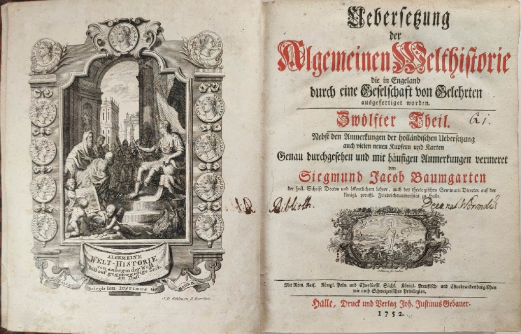 Uebersetzung der Allgemeinen Welthistorie die in Engeland durch eine Gesellschaft von Gelehrten ausgefertigt wurden, Zwolfter Theil
