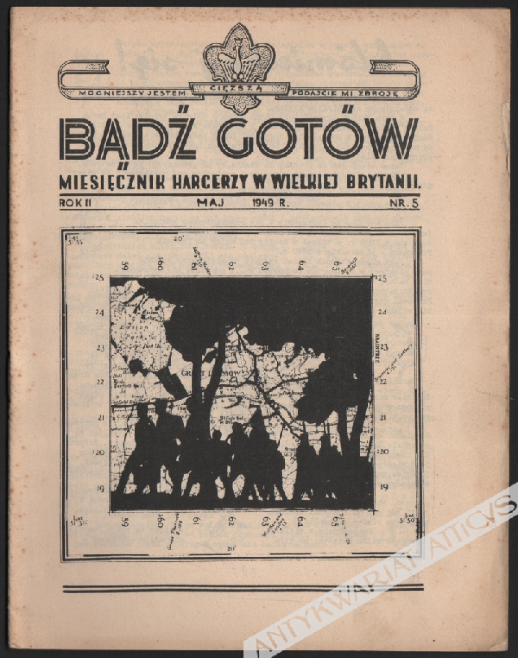 Bądź gotów. Miesięcznik harcerzy w Wielkiej Brytanii [11 numerów z lat 1949-56]