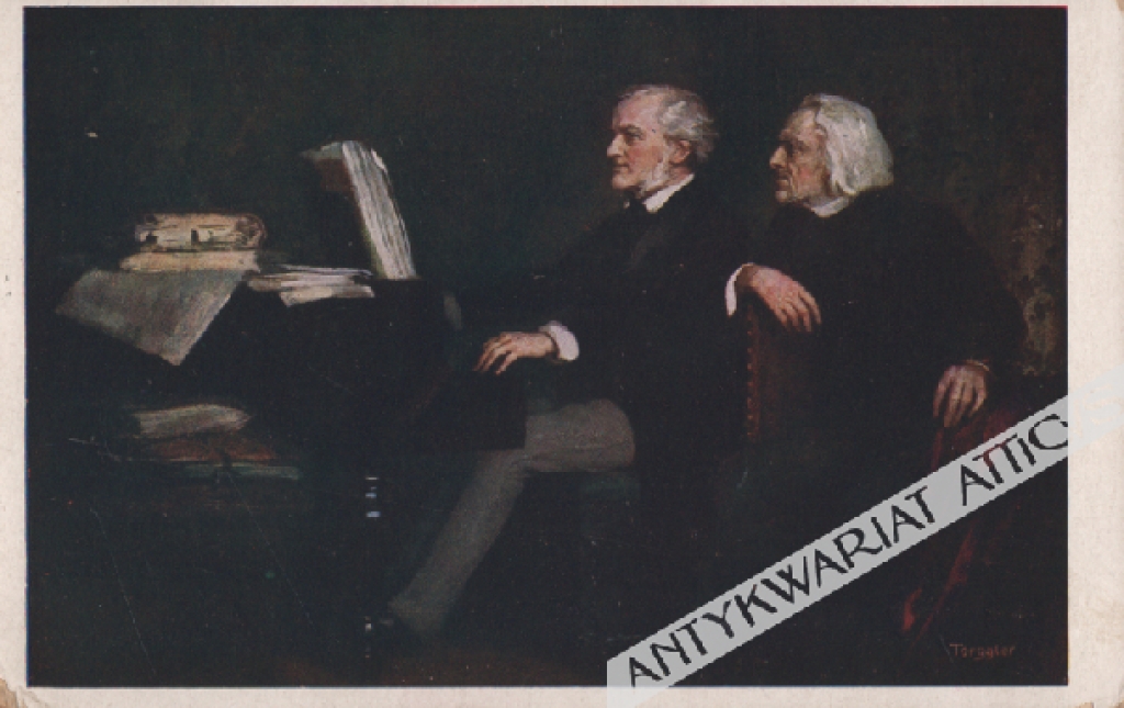 [pocztówka, ok. 1916] Liszt und Wagner