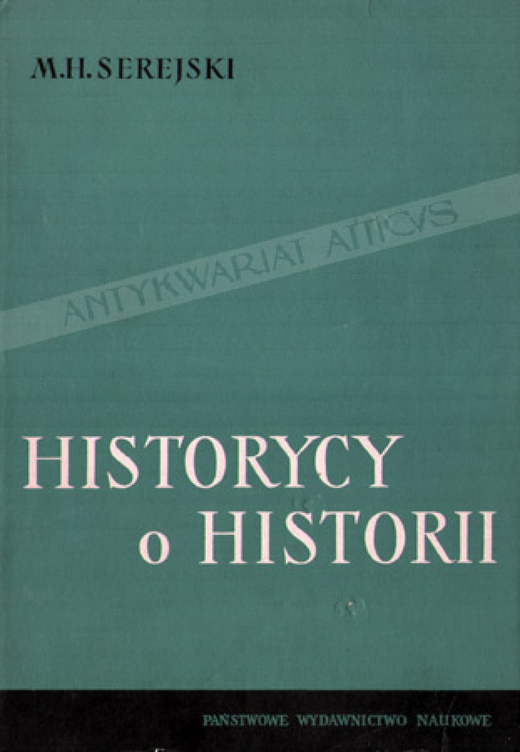 Historycy o historii, tom II: 1918-1939