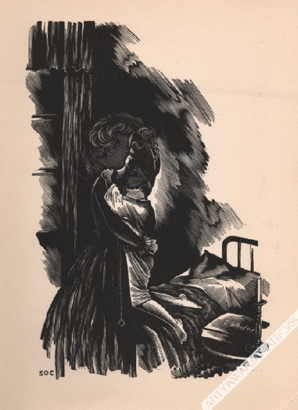 [grafika, ok. 1938] Sześć serc pluszowych