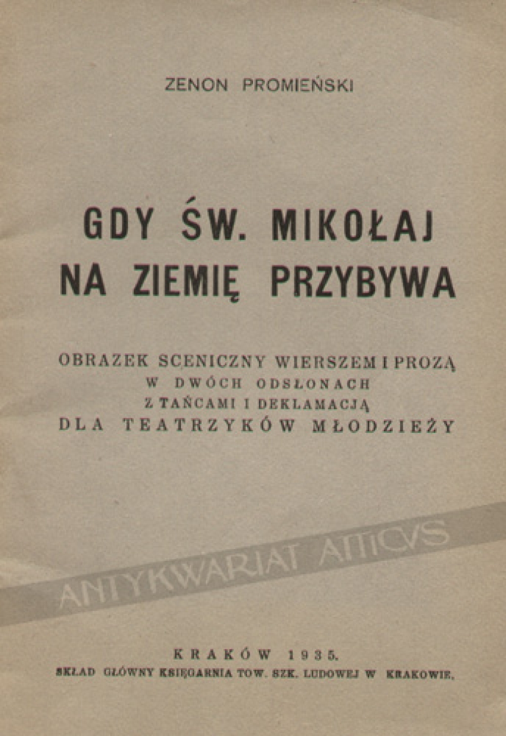 Gdy św. Mikołaj na ziemię przybywa