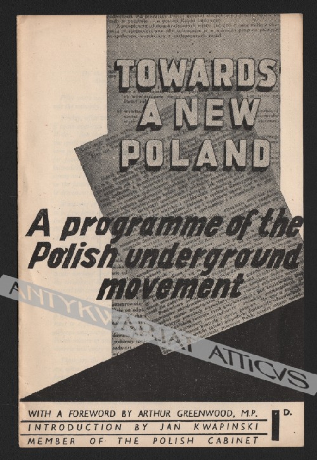 Towards a New Poland. A programme of the Polish underground movement