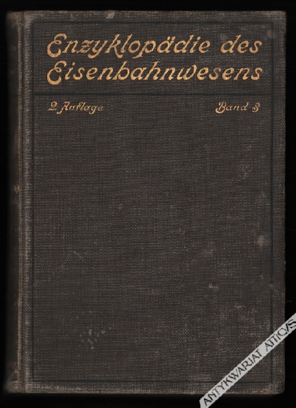Enzyklopadie des Eisenbahnwesens, Band 3: Braunschweigische Eisenbahnen - Eilgut
