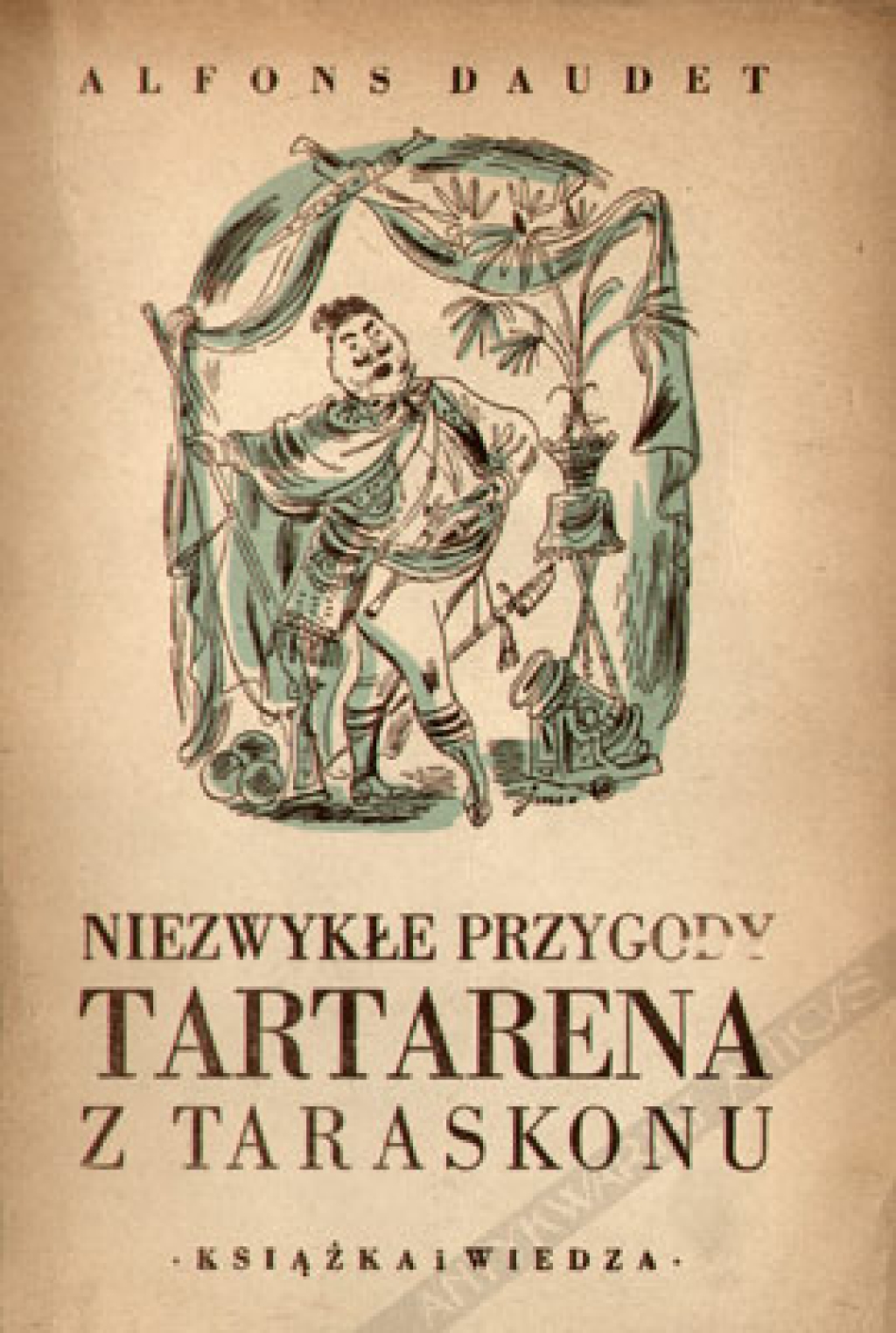 Niezwykłe przygody Tartarena z Taraskonu [ilustr. J.M. Szancer]