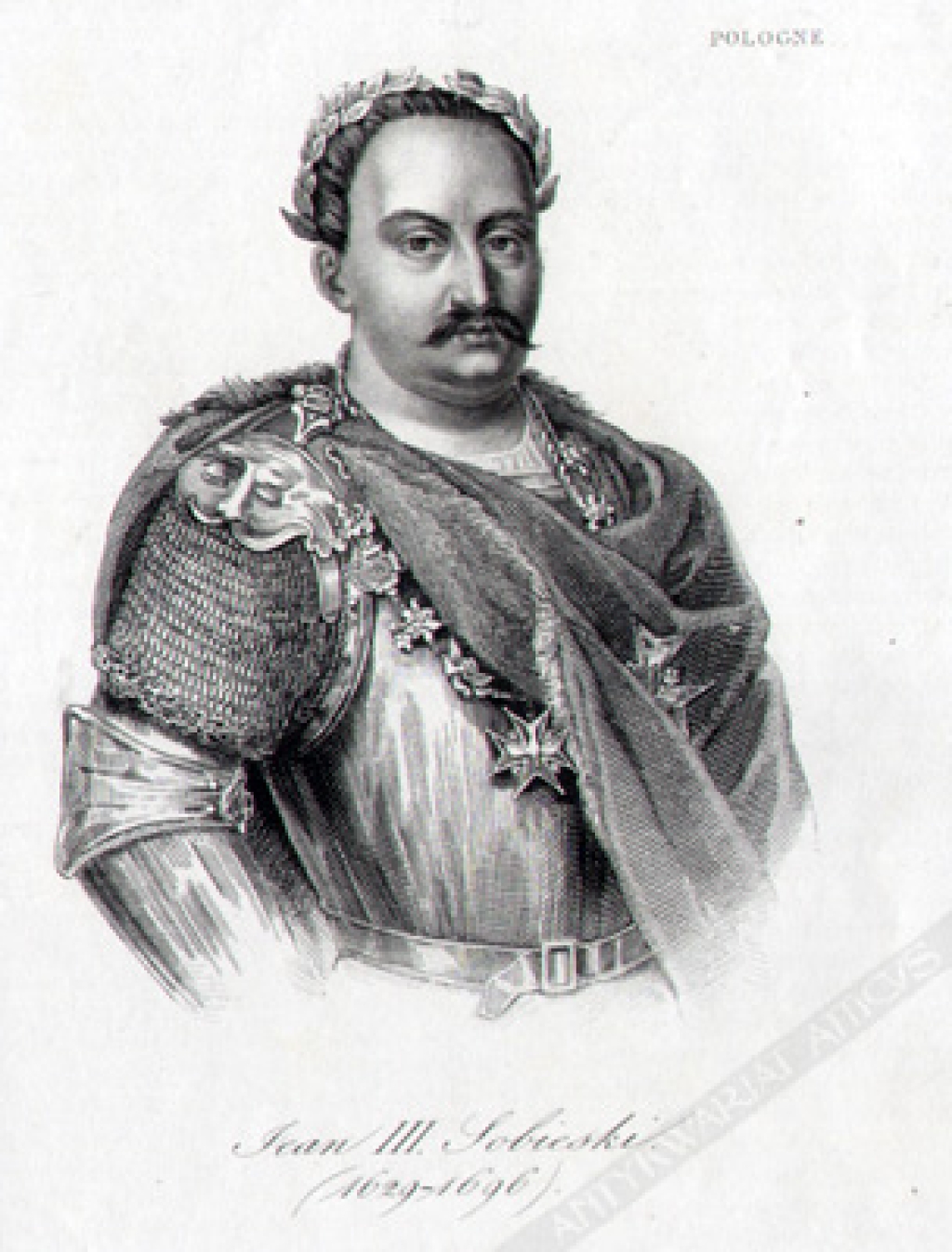 [rycina]  Jean III Sobieski (1629-1696)  [Jan III Sobieski]