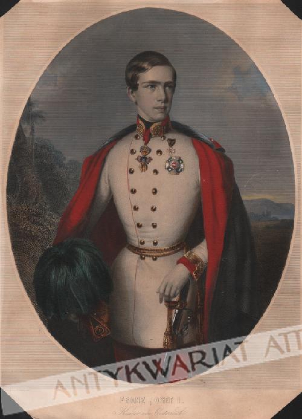 [rycina, 1849] Franz Josef I. Kaiser von Österreich etc. etc. etc.