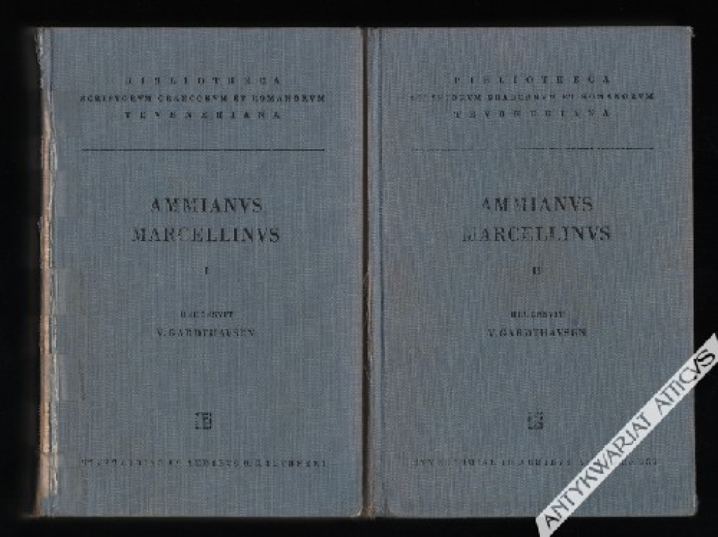 Rerum gestarum libri qui supersunt, Vol. I-II