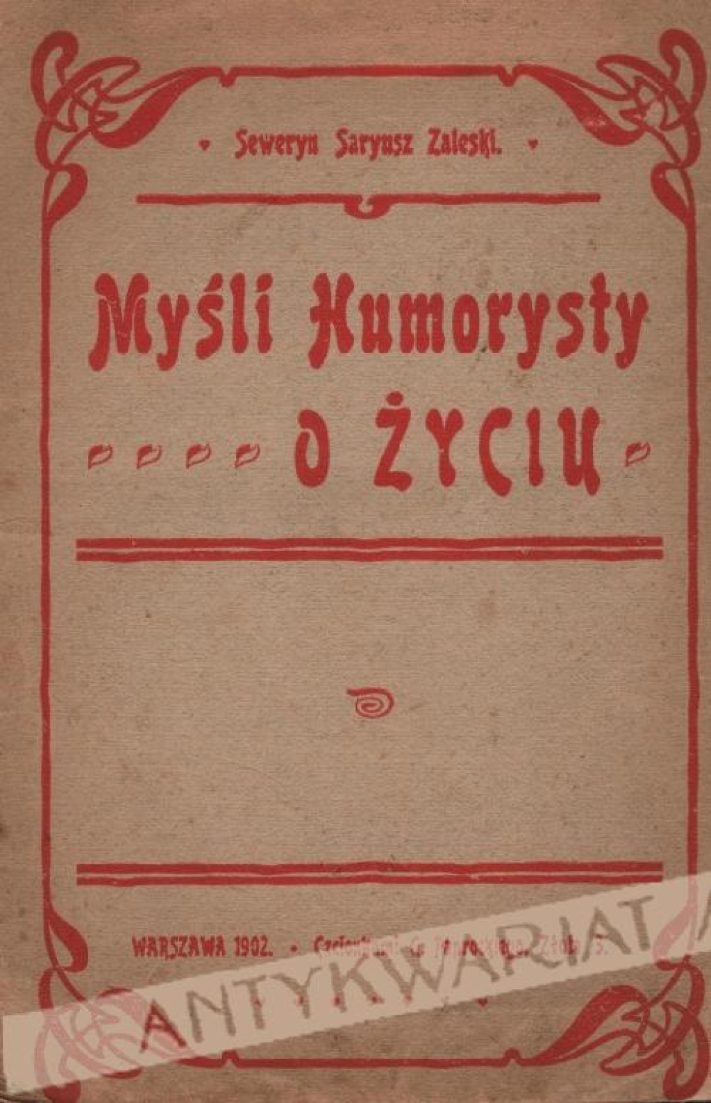 Myśli humorysty o życiu