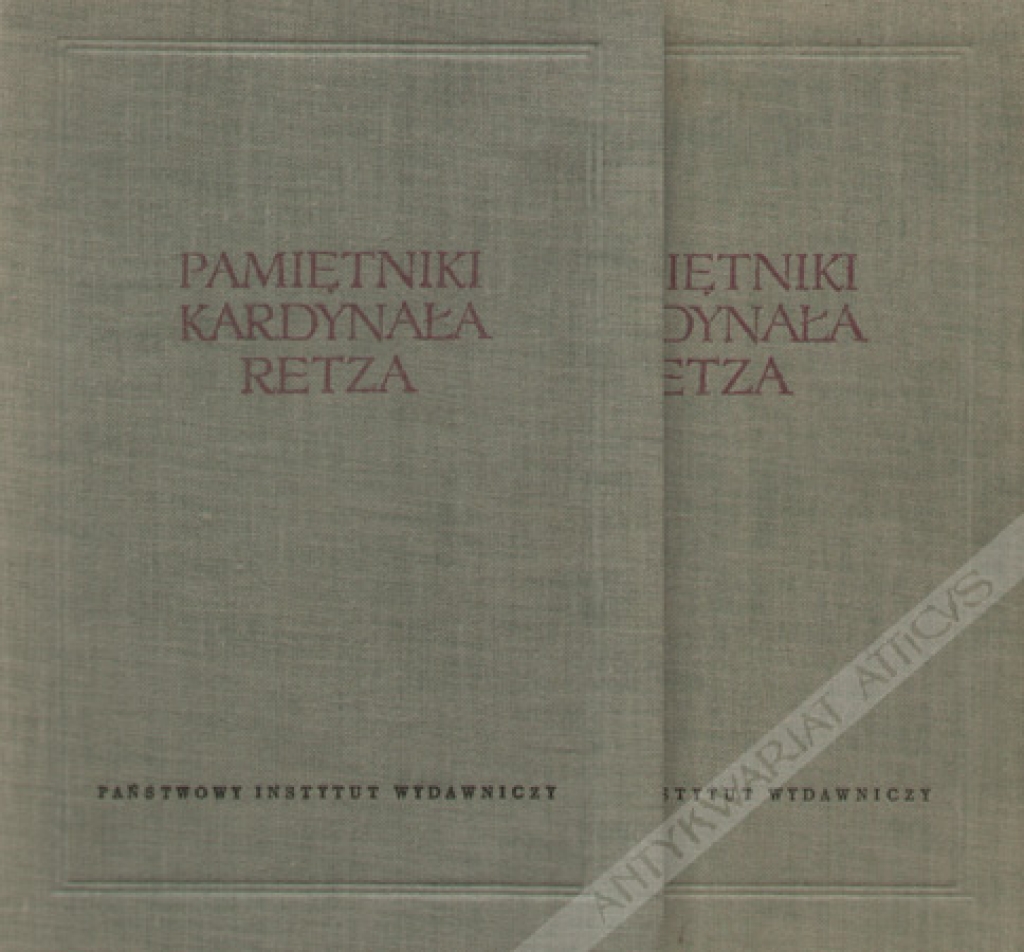 Pamiętniki, t. I-II