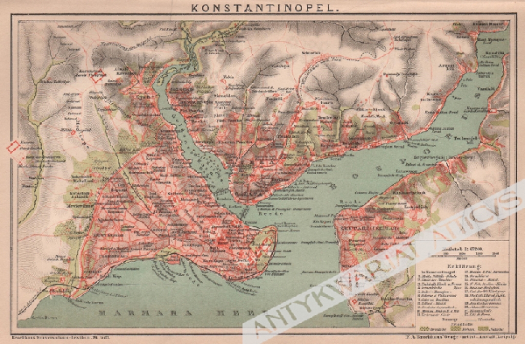 [plan, 1894] Konstantinopel [Konstantynopol]