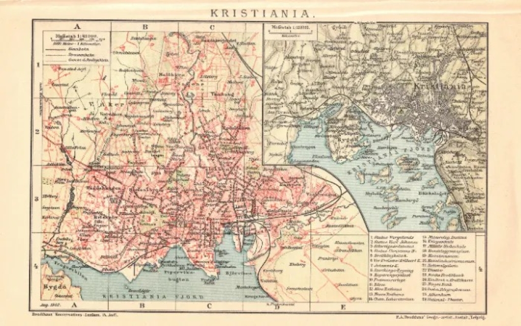[plan, 1902] Kristiania [Oslo]