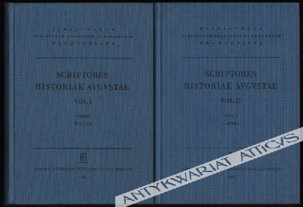 Scriptores Historiae Augustae, vol. I-II