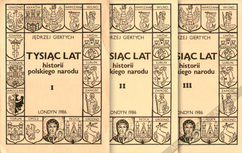 Tysiąc lat historii polskiego narodu, t. I-III
