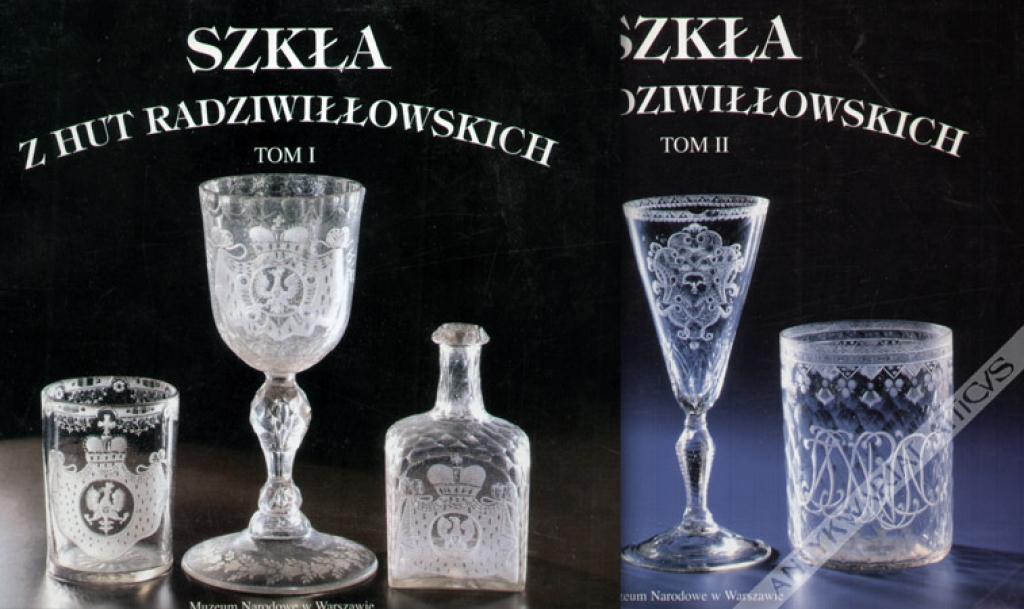 Szkła z hut radziwiłłowskich, Naliboki (1722-1862), Urzecze (1737-1846), t. I-II