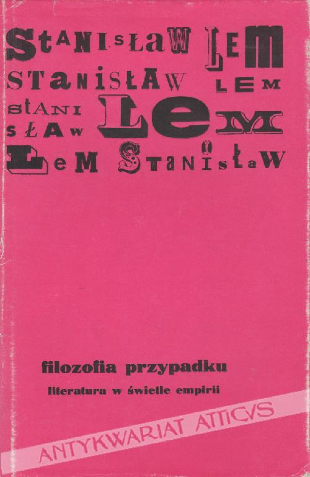 Filozofia przypadku. Literatura w świetle empirii, t. I-II