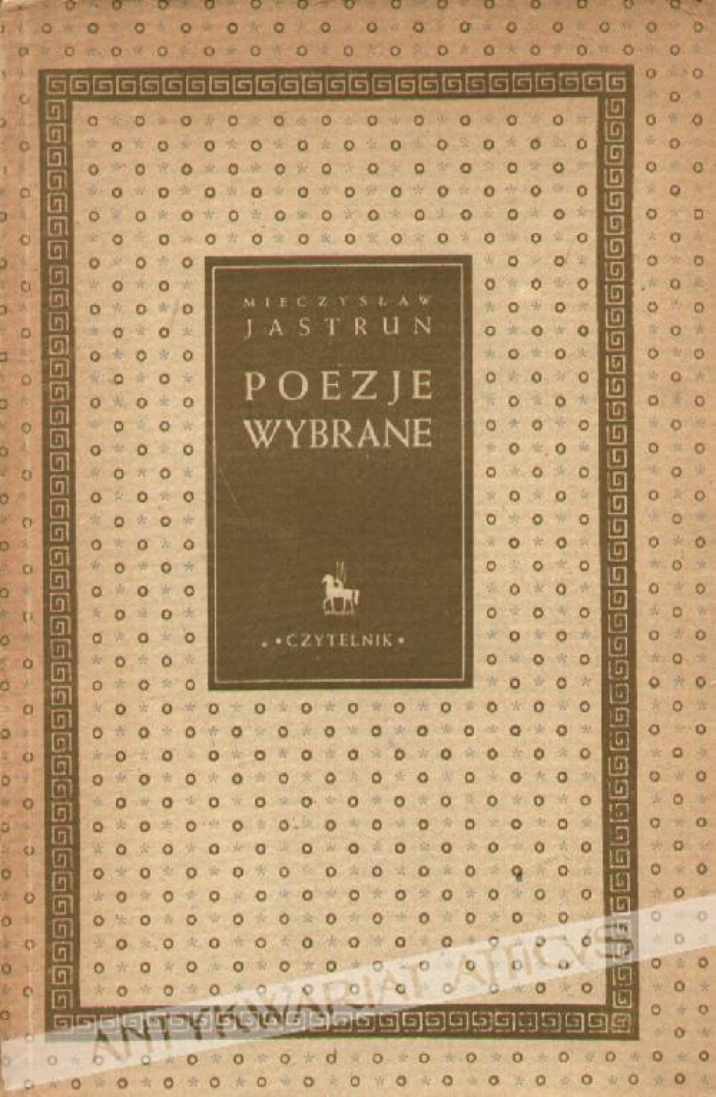 Poezje wybrane [dedykacja]