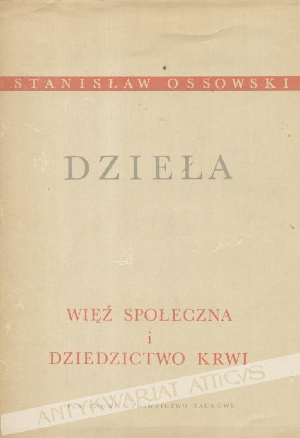 Więź społeczna i dziedzictwo krwi