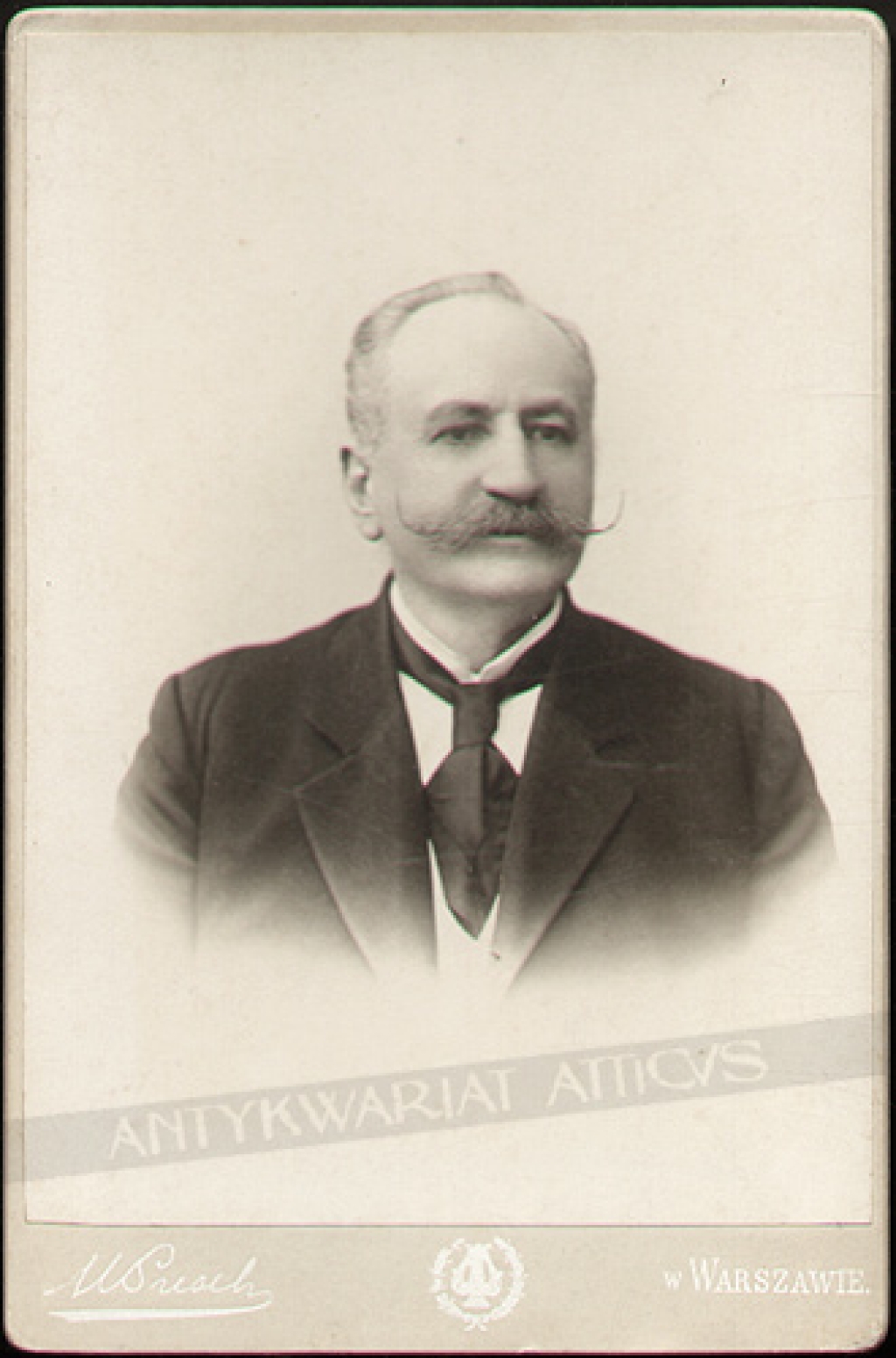 [fotografia, ok. 1900 r.] [portret mężczyzny]