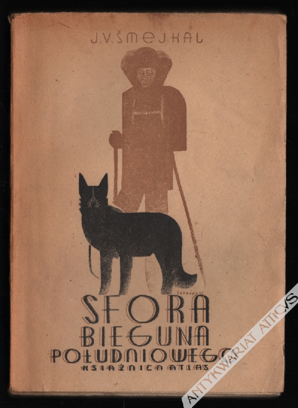 Sfora bieguna południowego. Powieść z Antarktydy  [projekt okładki K. Sopoćko]