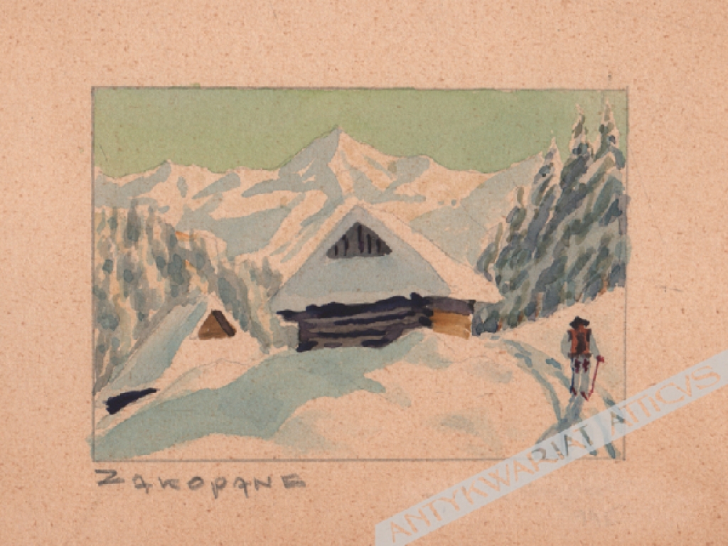 [rysunek, XX w.] Zakopane