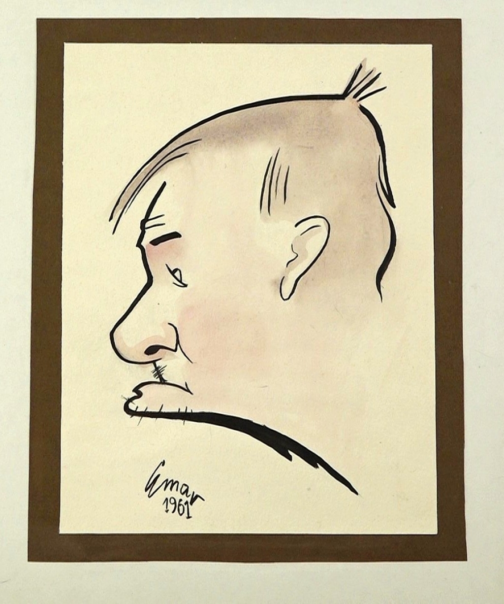 [portret satyryczny] Tadeusz Fijewski