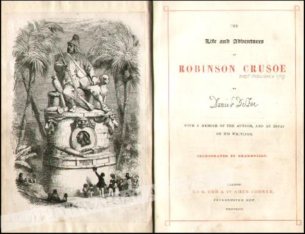 The Life and Adventures of Robinson Crusoe