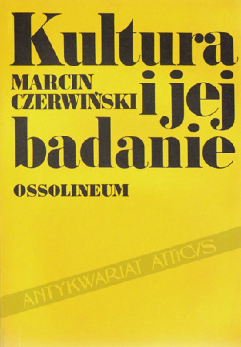 Kultura i jej badanie