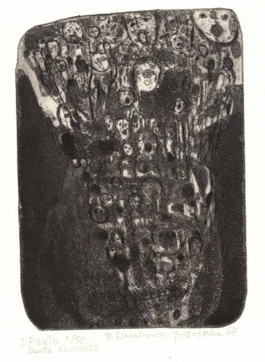 [grafika, 1967] Dante Piekło I