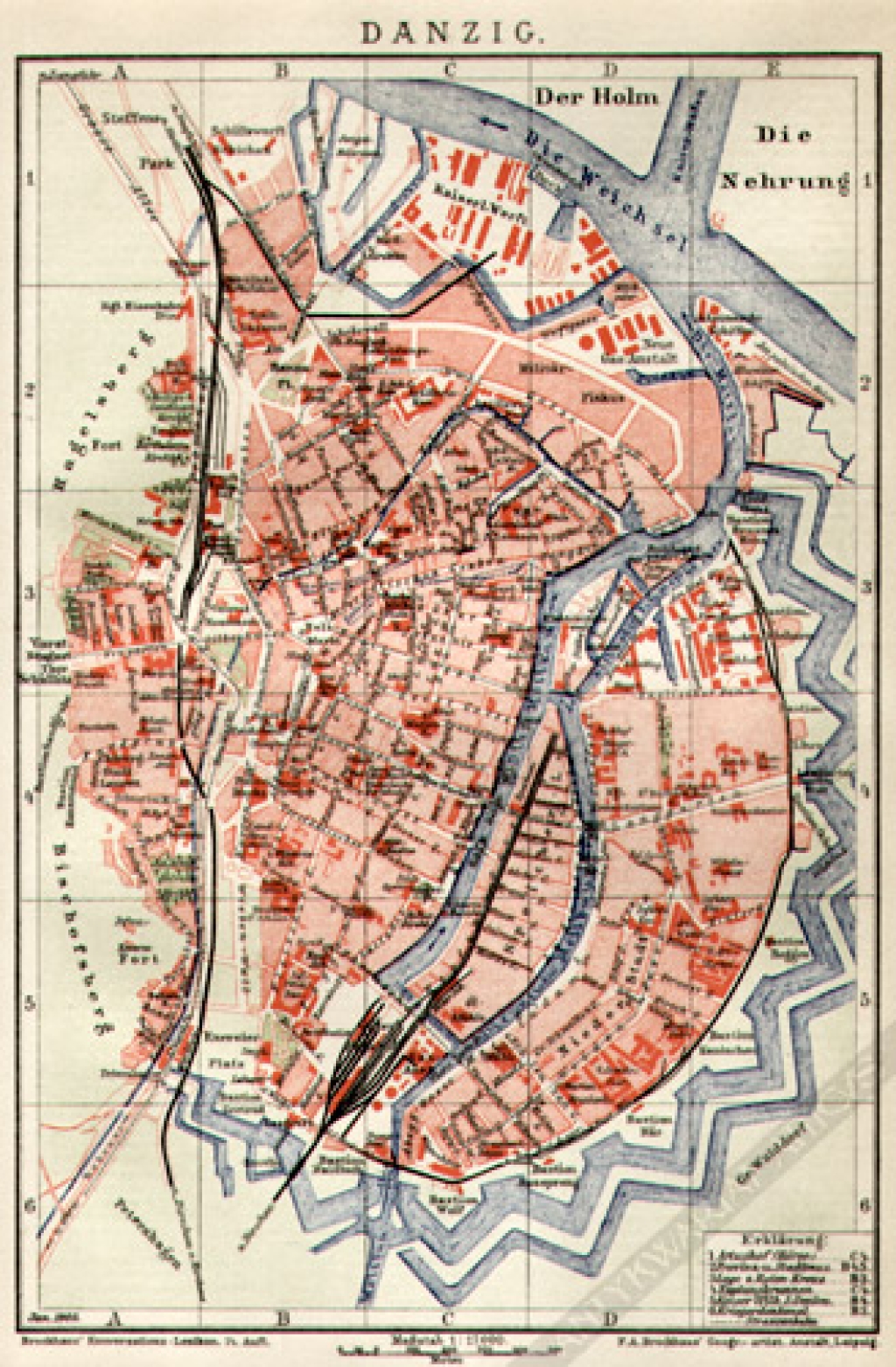 [plan, 1903] Danzig [Gdańsk]