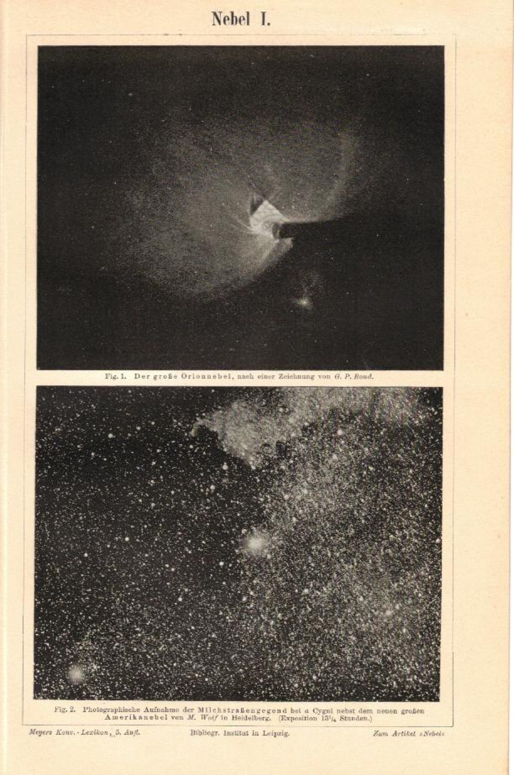 [ryciny, 1897] Nebel I.-III. [mgławice]