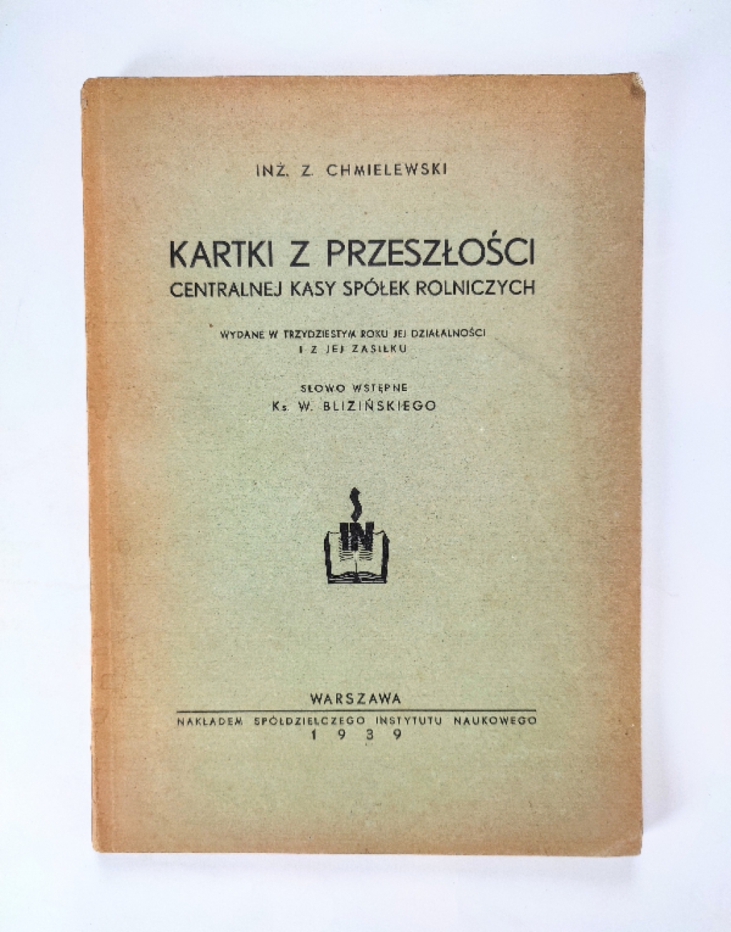 Kartki z przeszłości Centralnej Kasy Spółek Rolniczych