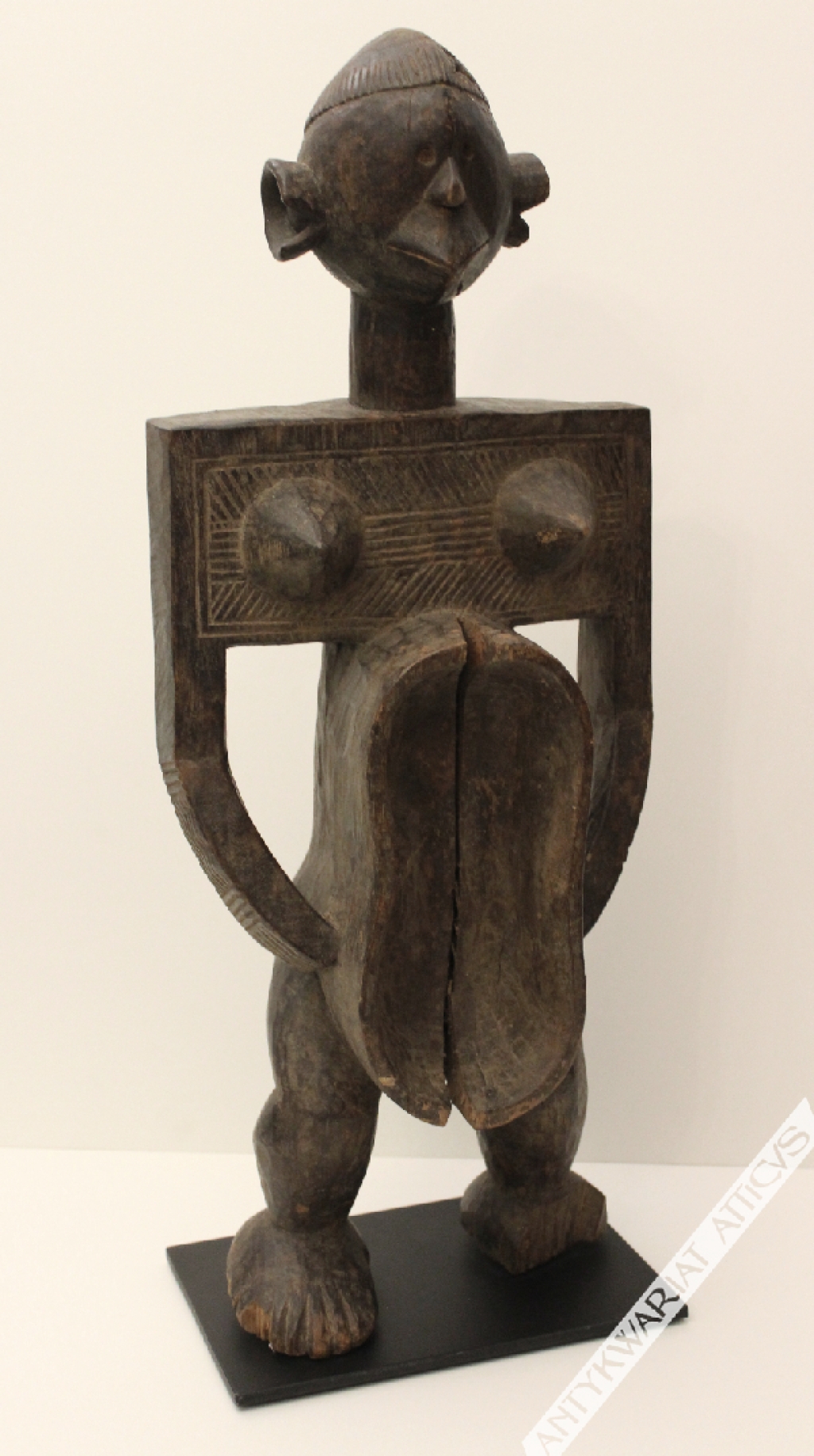 [rzeźba, Afryka, poł. XX w.] Naczynie antropomorficzne plemienia Koro
