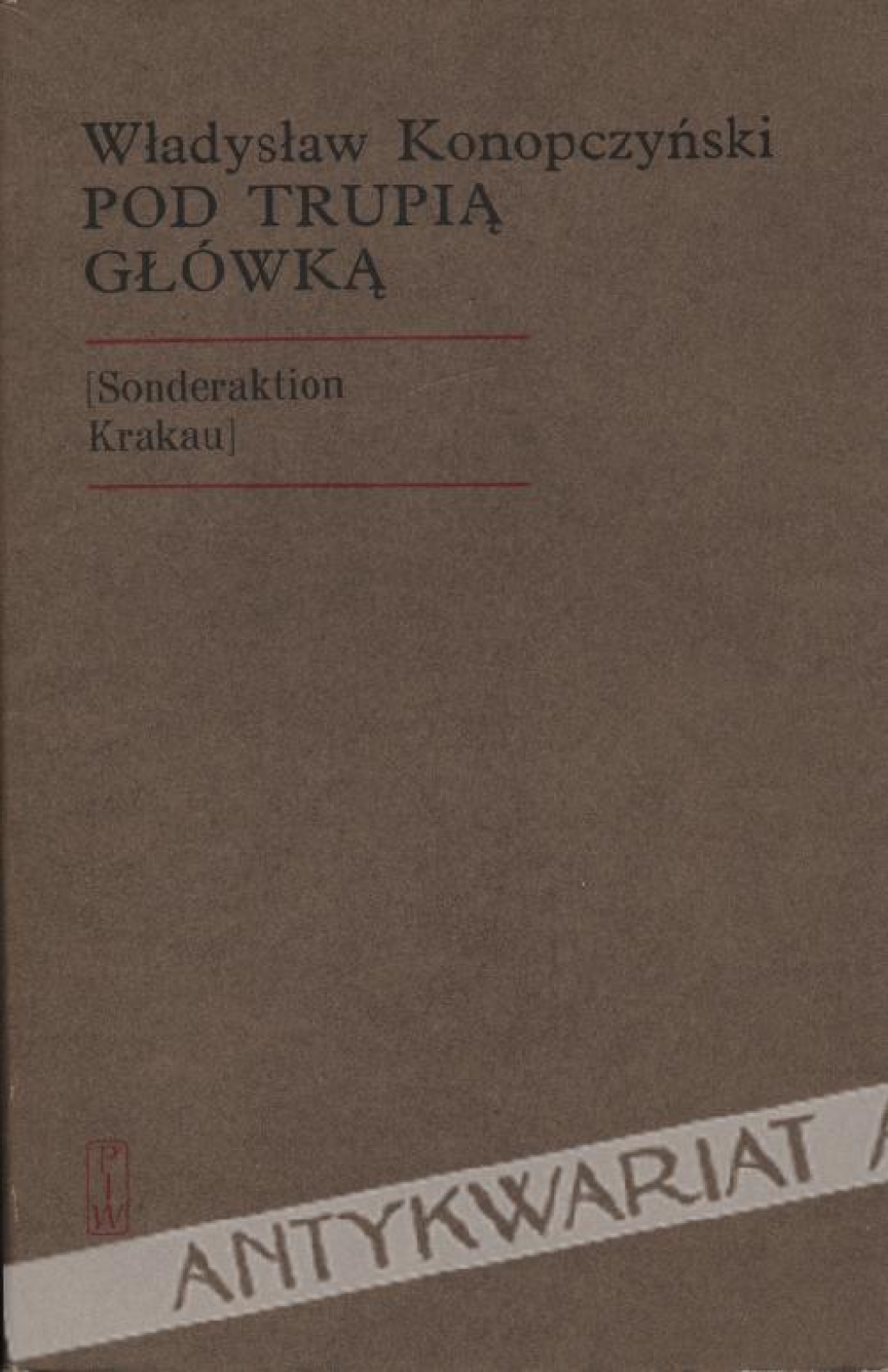 Pod trupią główką [Sonderaktion Krakau]
