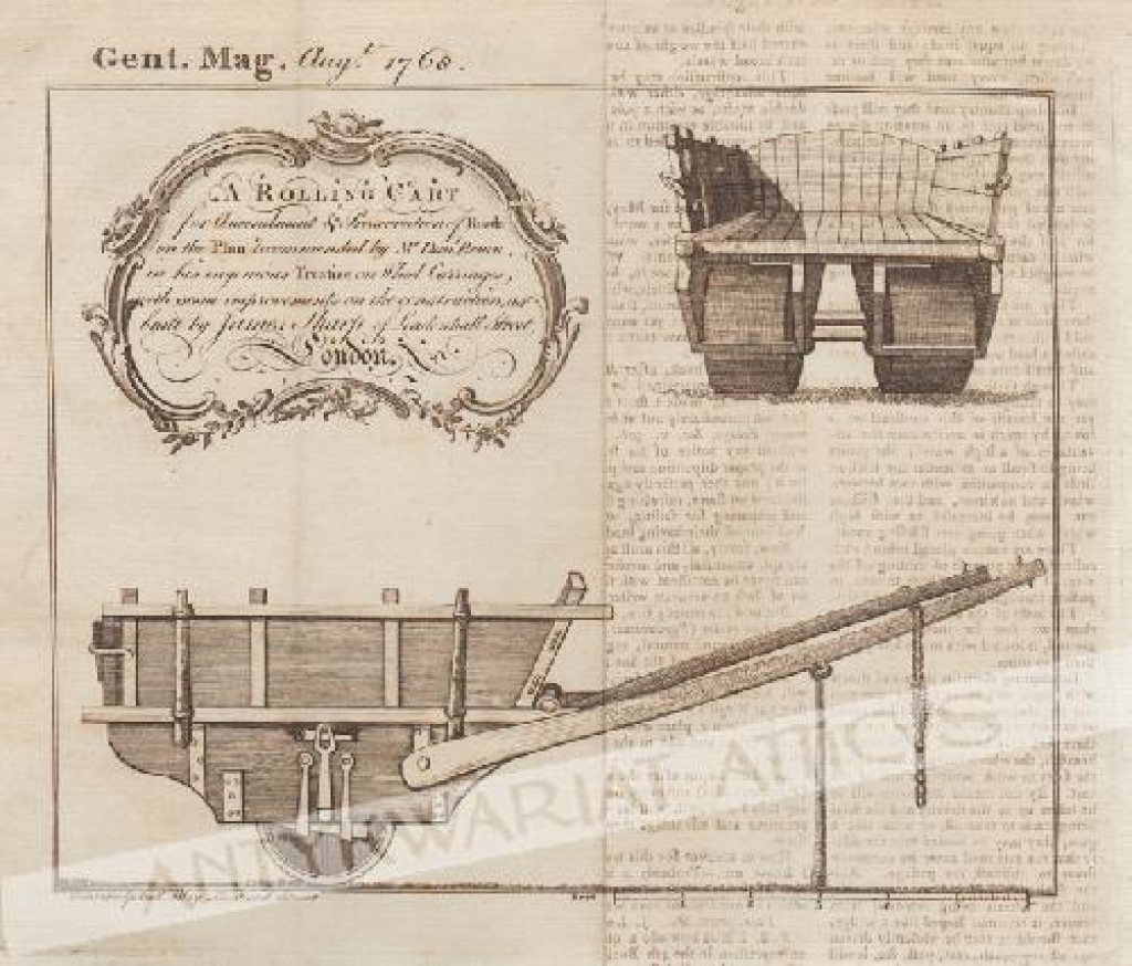 [rycina 1768] A Rolling Cart [Taczki]
