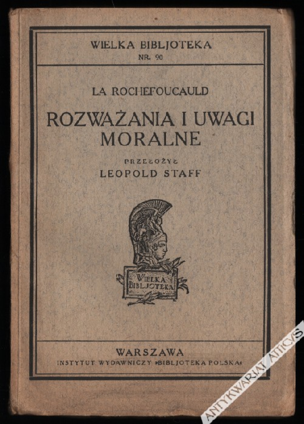Rozważania i uwagi moralne  [egz. z księgozbioru J. Łojka]