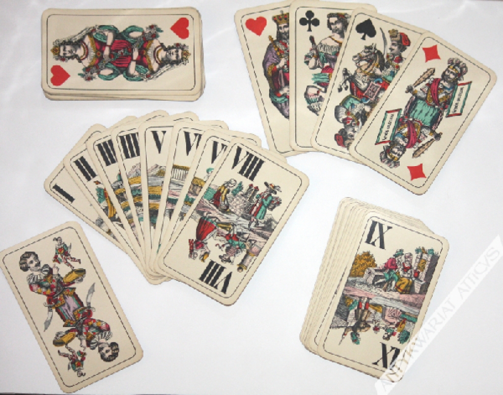 [karty do gry, lata 30-te] Karty do Taroka [Tarok Galicyjski]