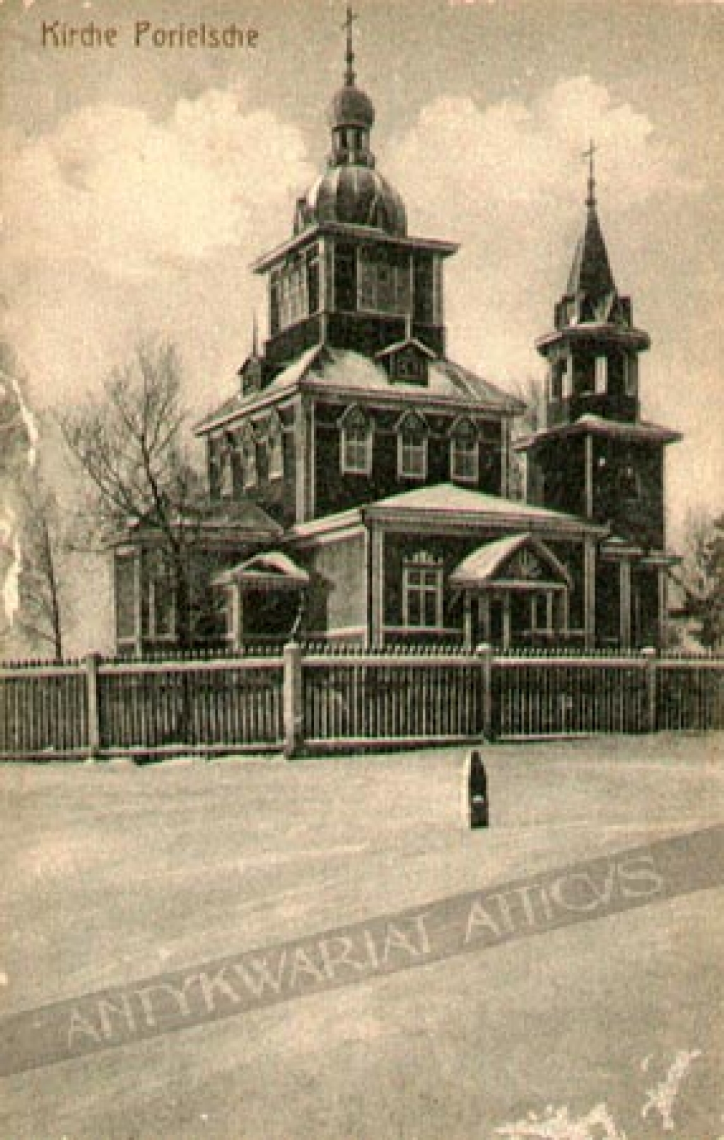 [pocztówka, ok. 1915] Kirche Porielsche [Goerlitz, Zgorzelec ?]