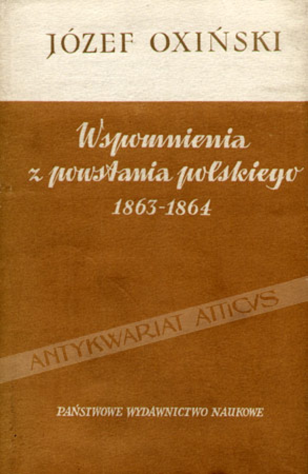 Wspomnienia z powstania polskiego 1863-1864