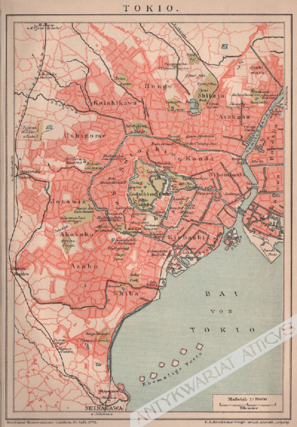 [mapa, 1897] Tokio