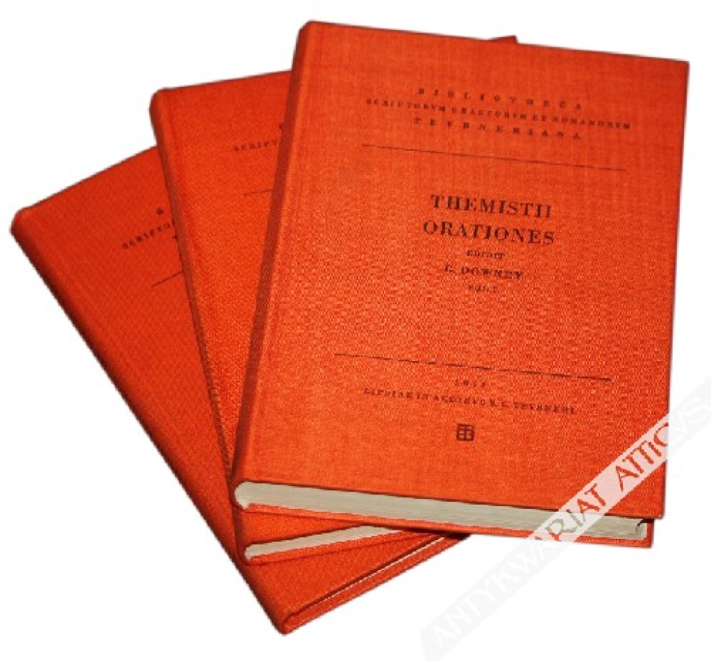 Themistii Orationes quae supersunt, vol. I-III