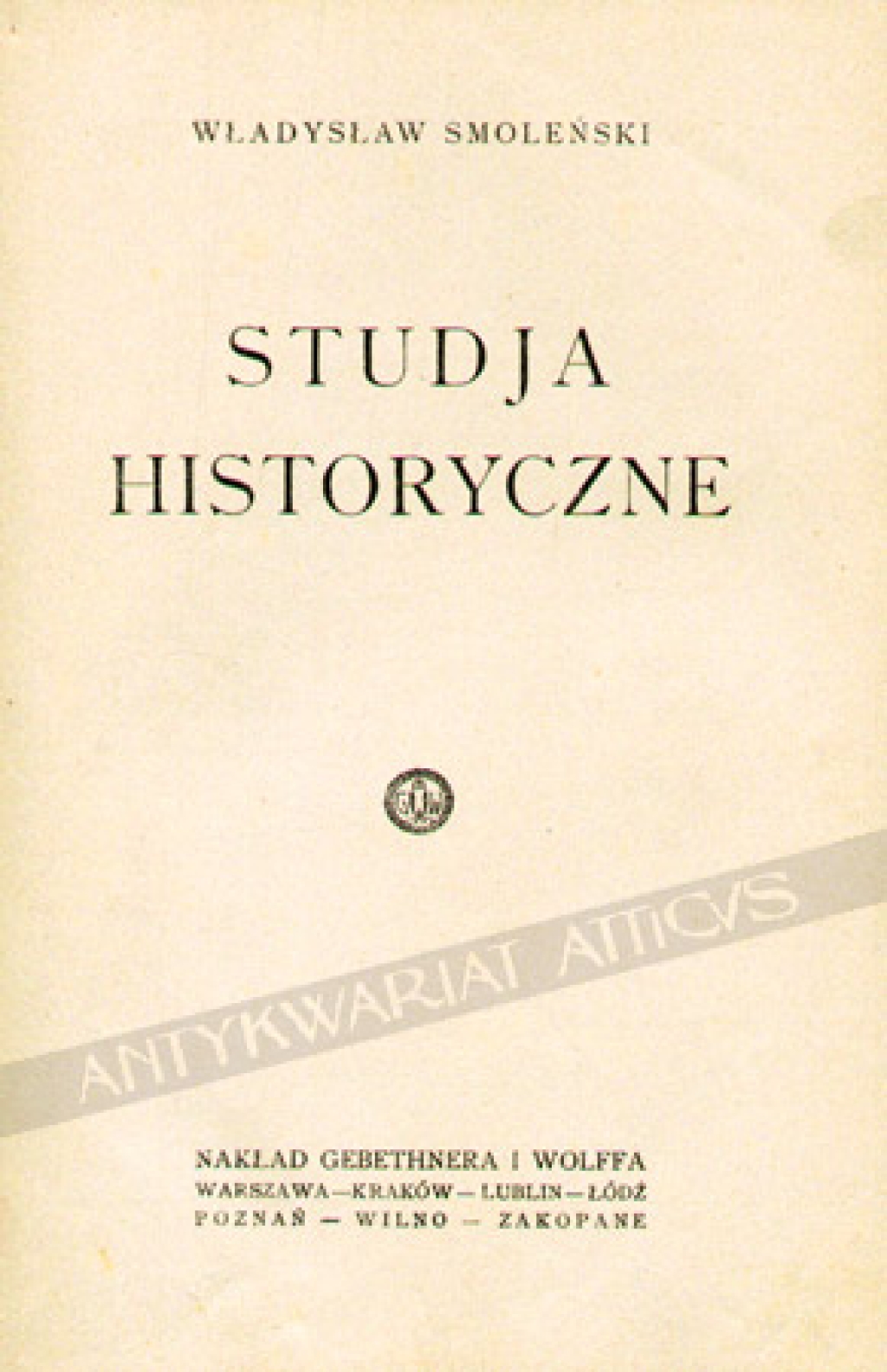 Studja historyczne