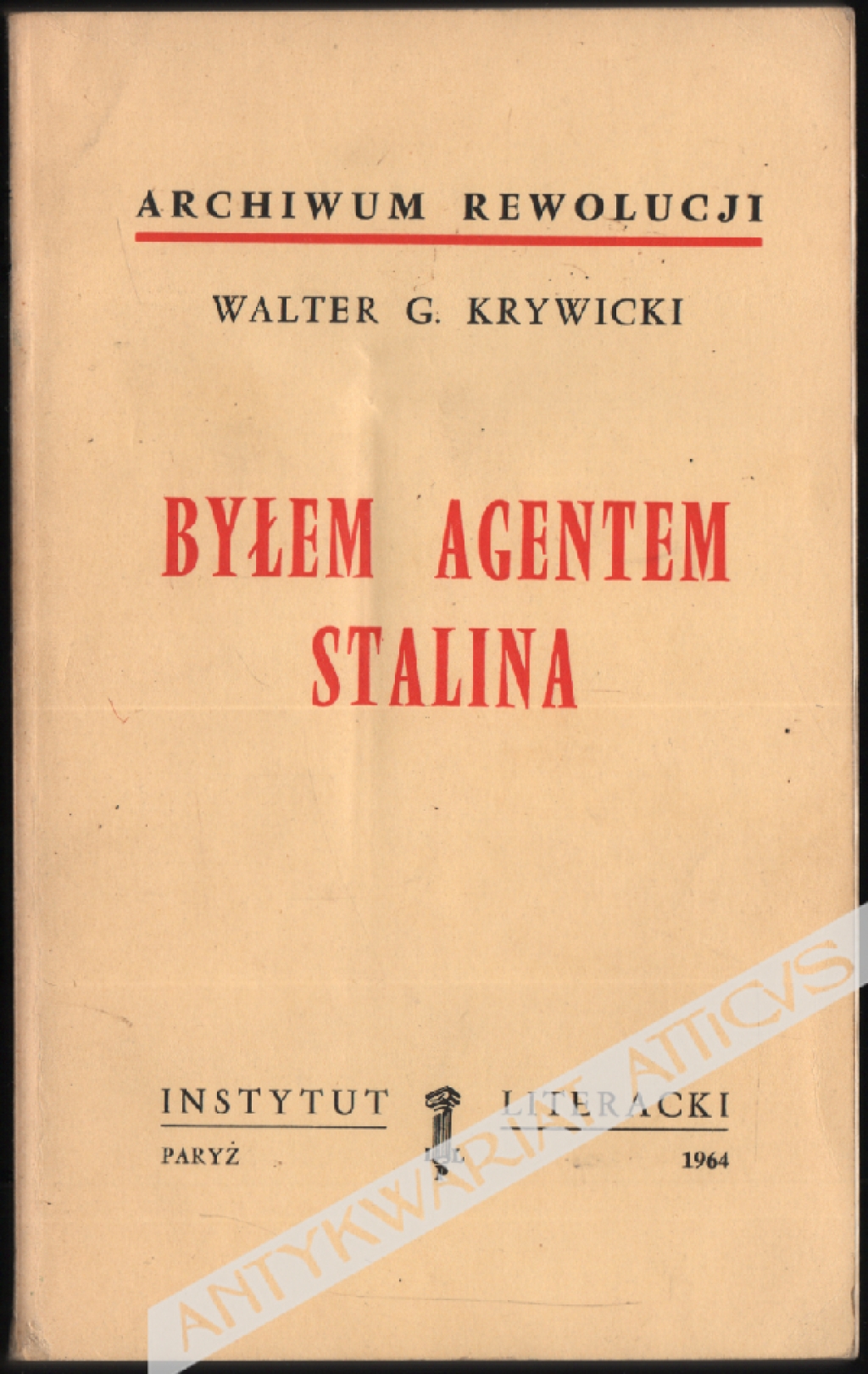 Byłem agentem Stalina