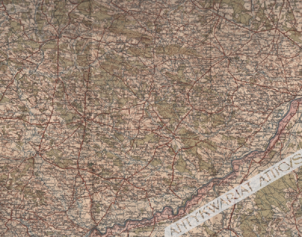 [mapa topograficzna, 1910] Kielce.