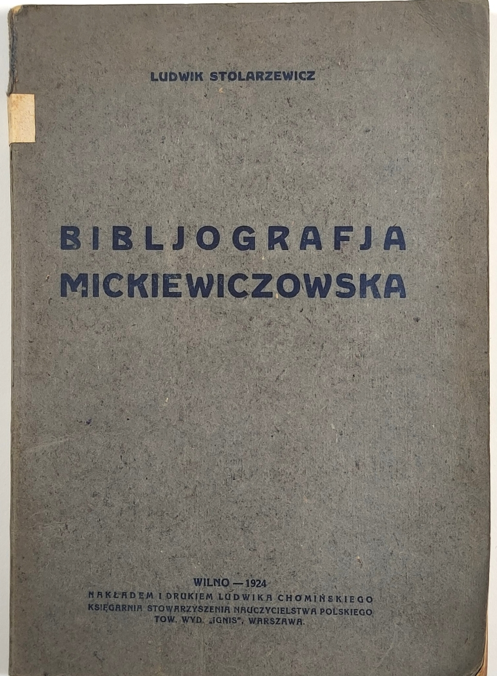 Bibljografja mickiewiczowska
