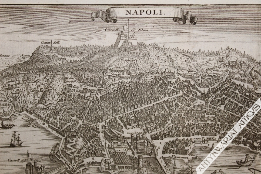 [rycina, 1790] Napoli [plan i widok Neapolu]