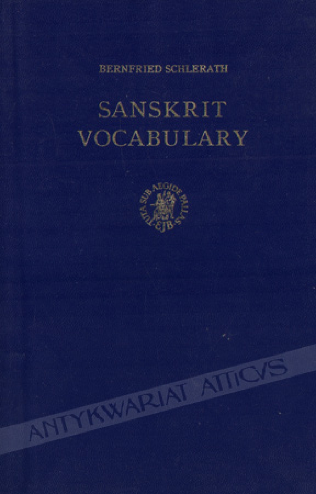 Sanskrit vocabulary. Arranged according to word families with meanings in english, german and spanish.