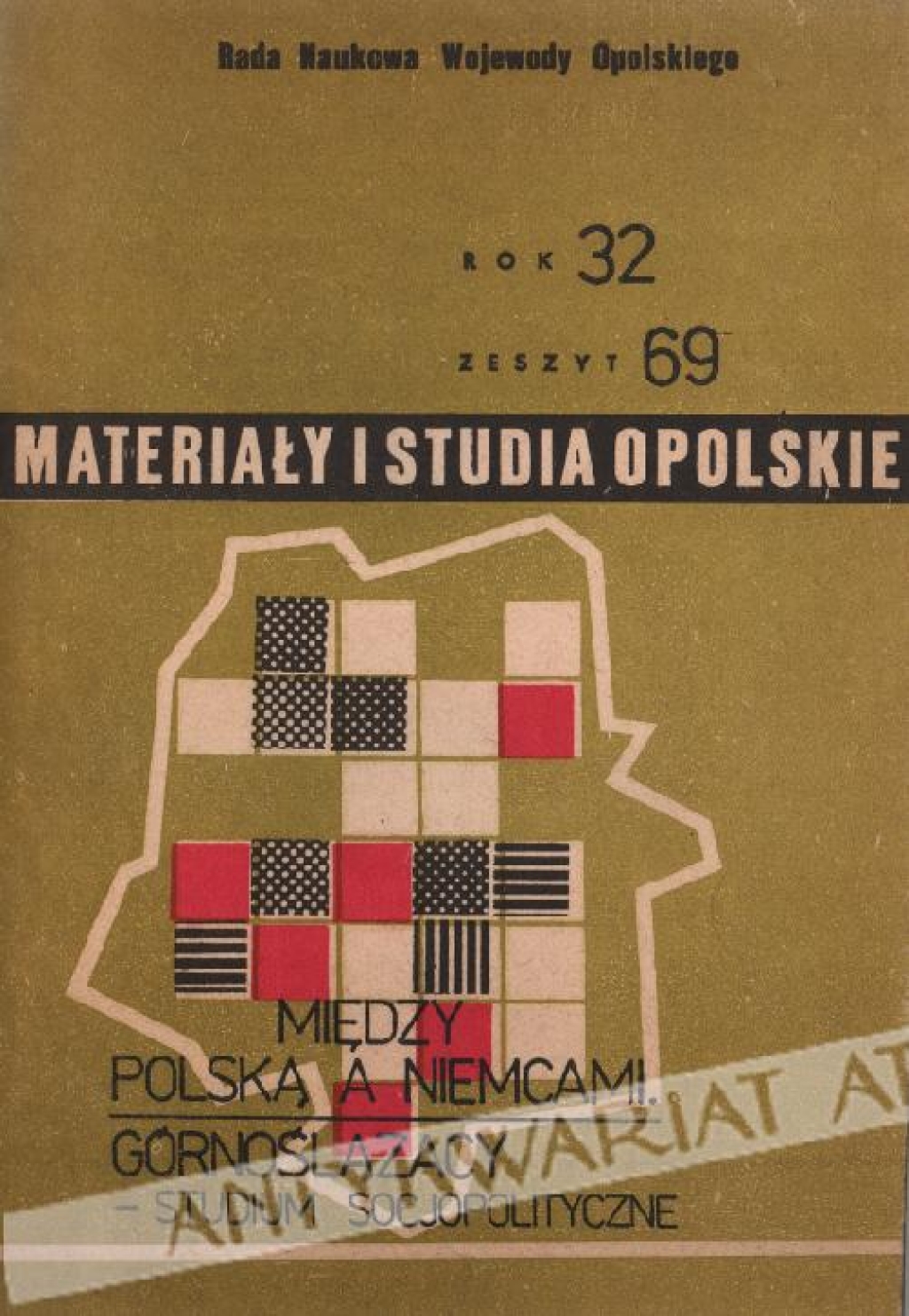 Między Polską a Niemcami. Górnoślązacy - studium socjopolityczne [skrypt]